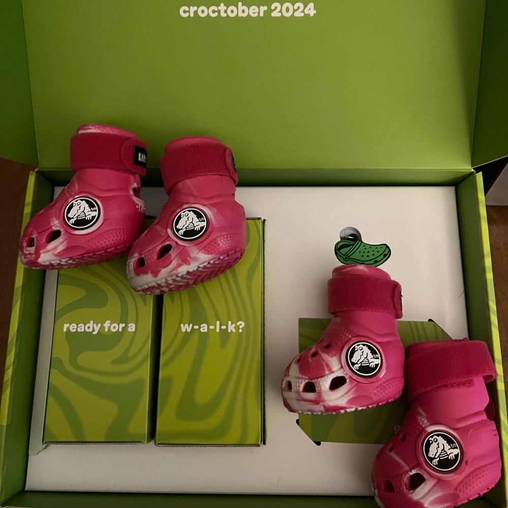 NIB CROCS for Pets Dragon Fruit size M - SOLD OUT!